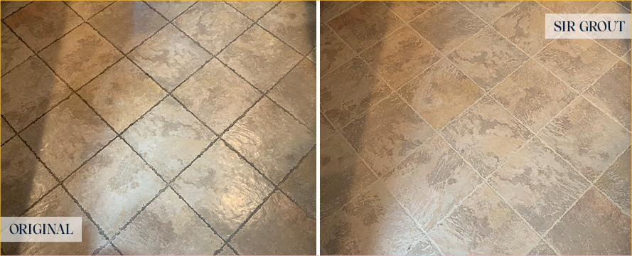 Floor Restored by Our Expert Tile and Grout Cleaners in Midlothian, VA