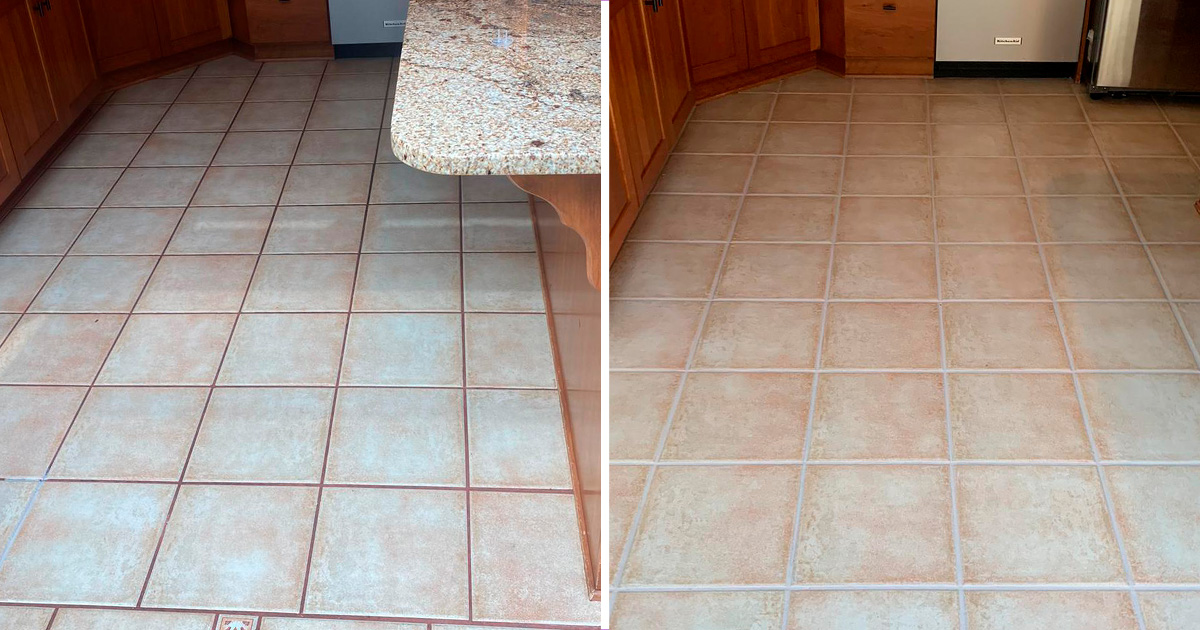 Petersburg Homeowner Restores His Ceramic Floor With Our Grout Sealing ...